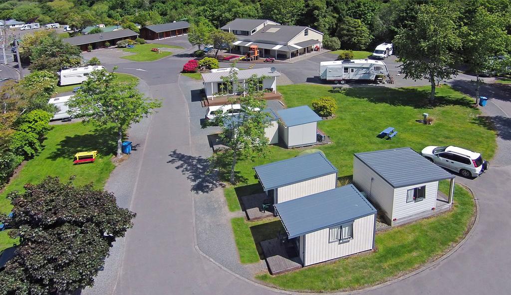 Leith Valley Holiday Park And Motels Dunedin Exterior foto